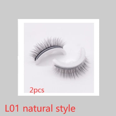 Reusable Natural Glue Free Eyelashes
