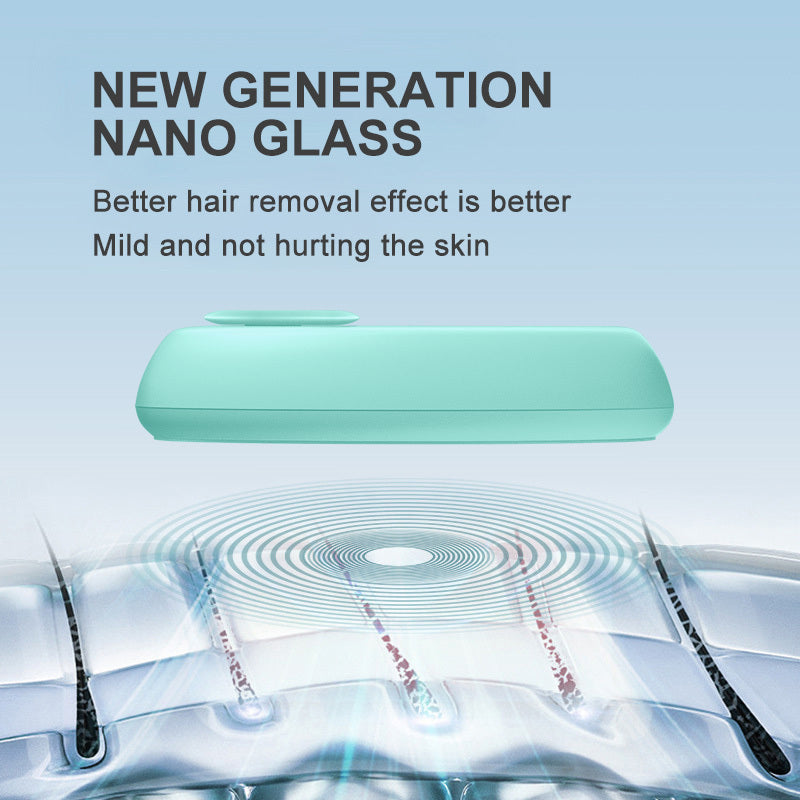 Crystal Hair Eraser - Painless Exfoliating Tool for Smooth Skin