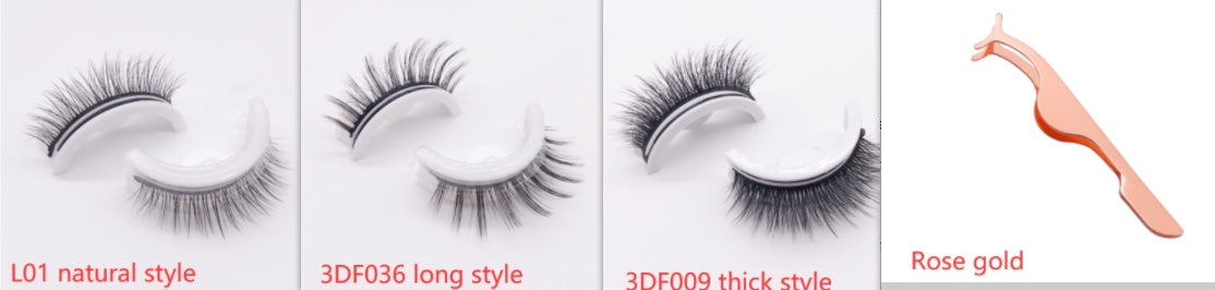 Reusable Natural Glue Free Eyelashes
