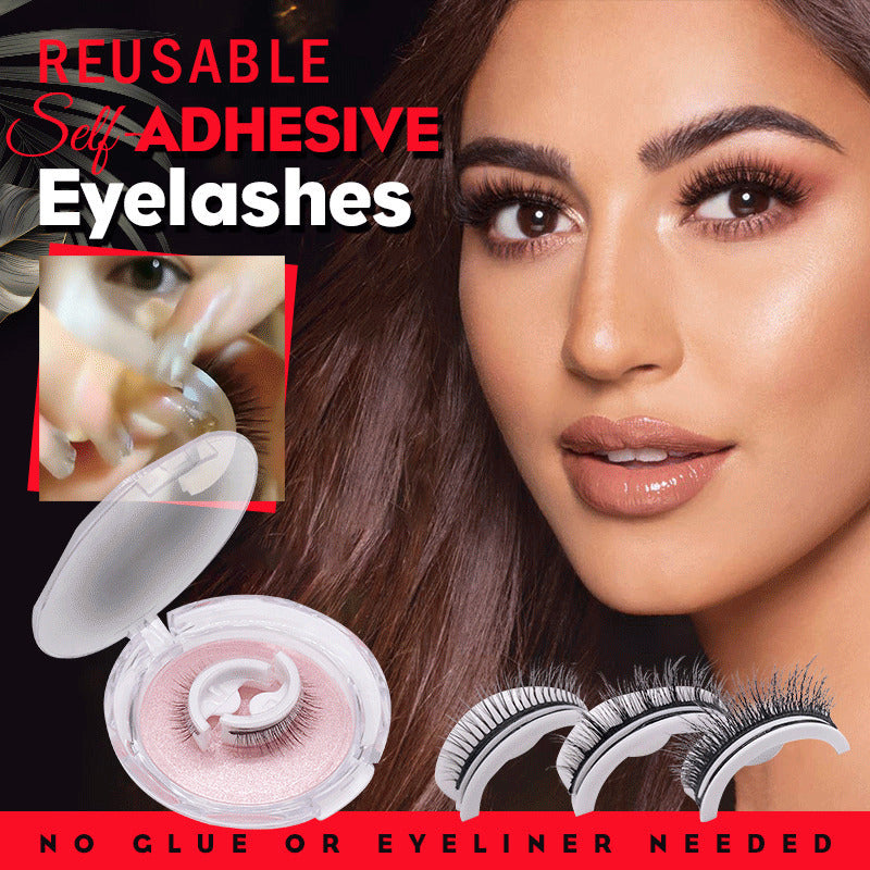 Reusable Natural Glue Free Eyelashes