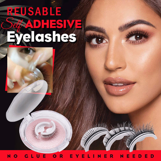 Reusable Natural Glue Free Eyelashes