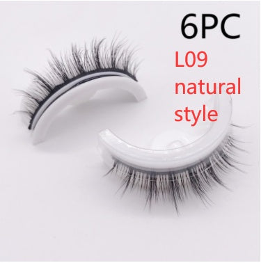 Reusable Natural Glue Free Eyelashes