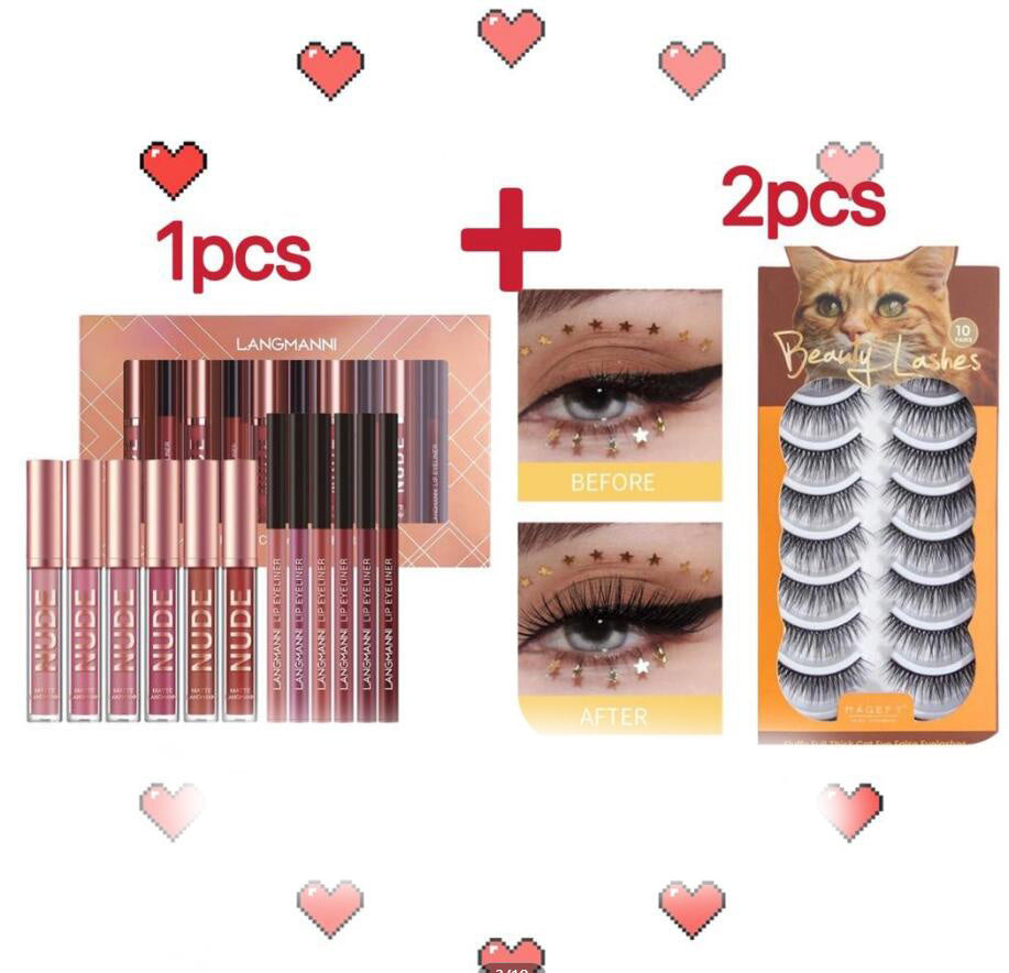 Lip Liner And Lipstick Set