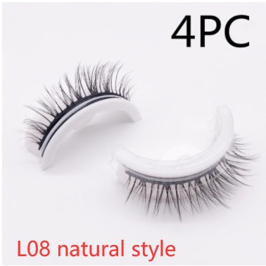 Reusable Natural Glue Free Eyelashes