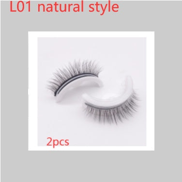 Reusable Natural Glue Free Eyelashes