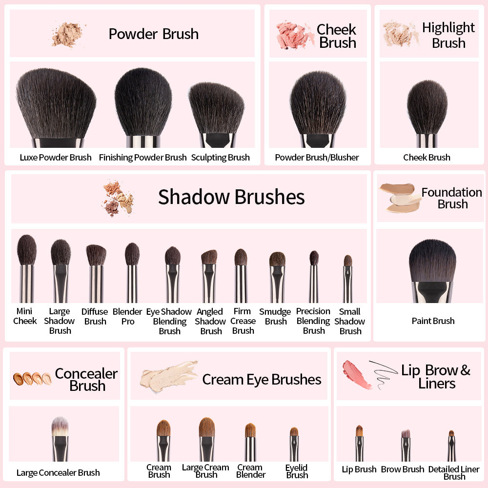 Makeup Brush Set