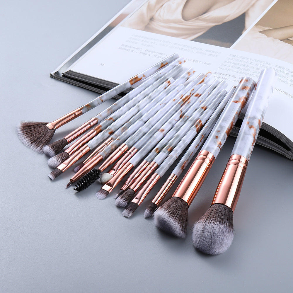 Marble Makeup Brush Set