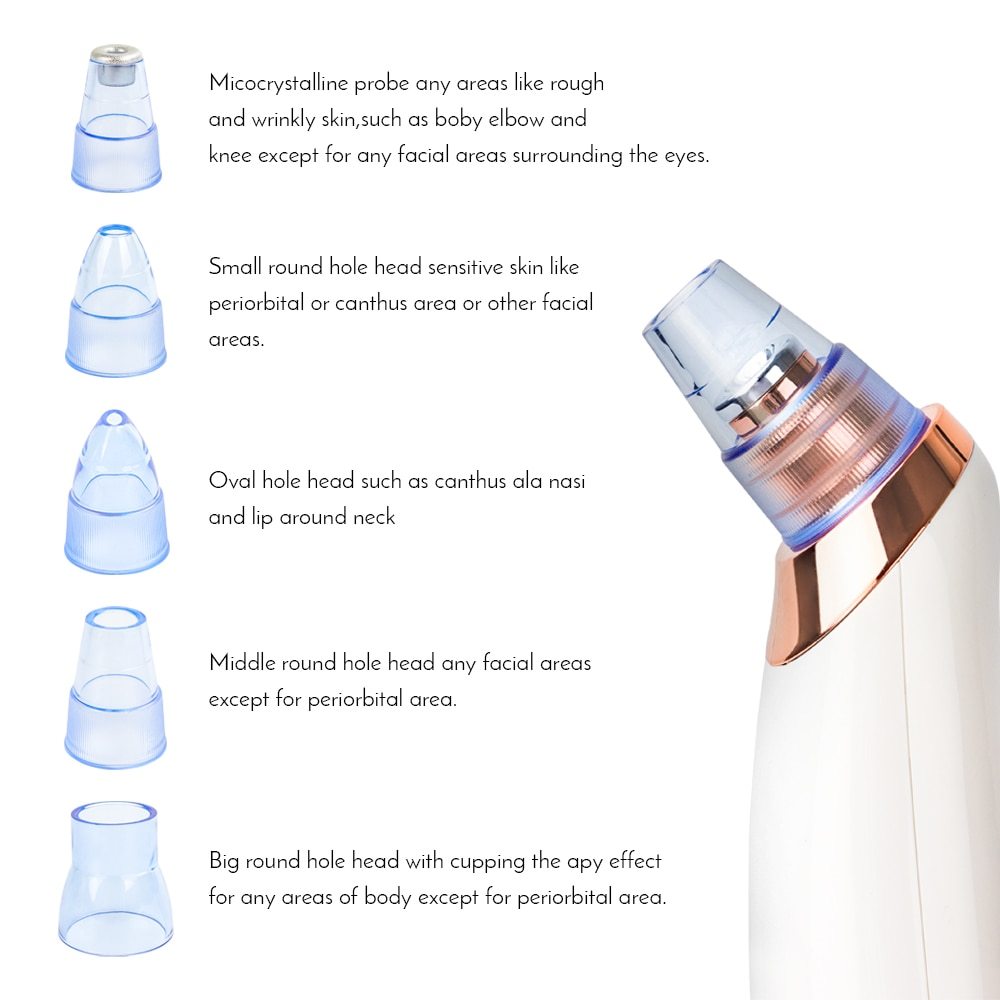 Blackhead electric pore cleaner and acne machine