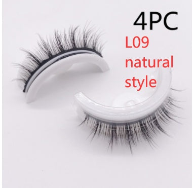 Reusable Natural Glue Free Eyelashes