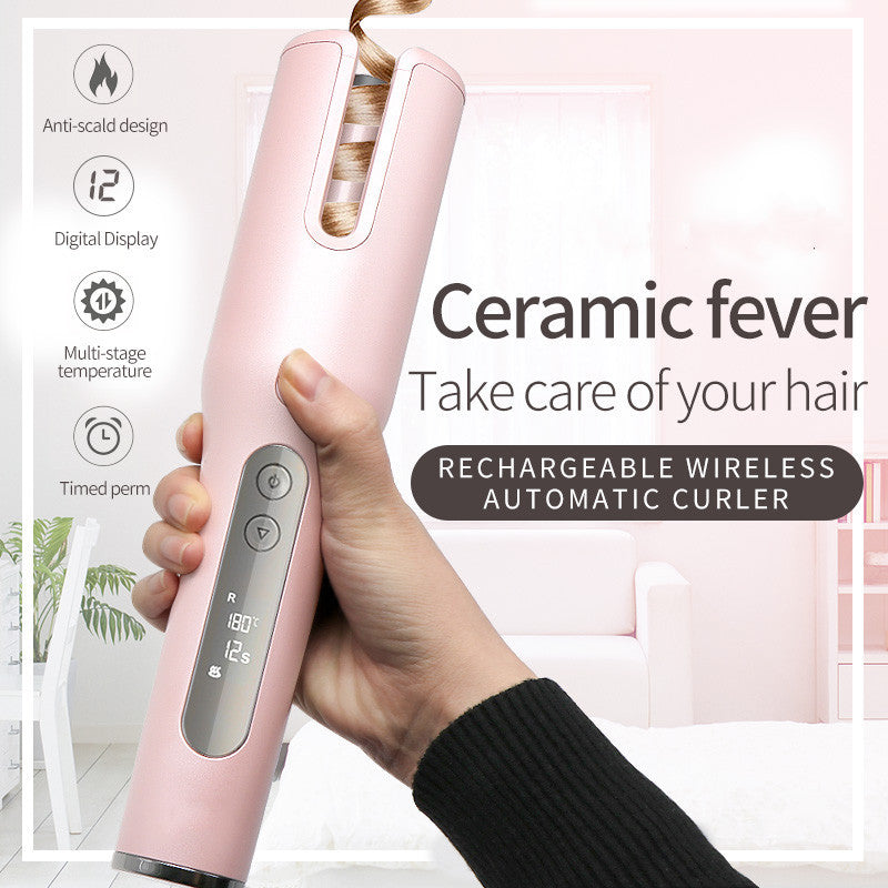 Wireless Automatic Hair Curler