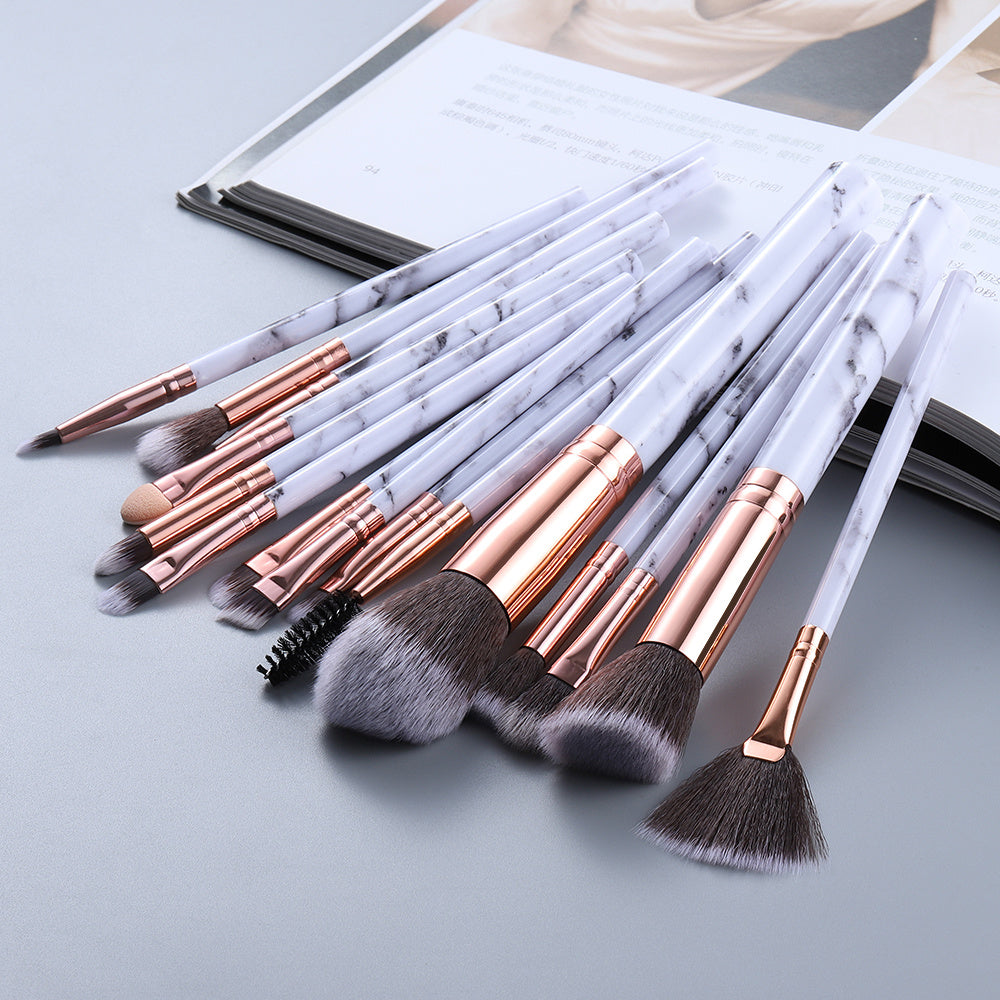 Marble Makeup Brush Set