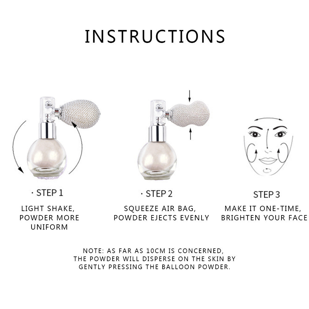 Brightening Spray Body Glitter