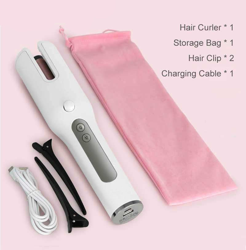Wireless Automatic Hair Curler