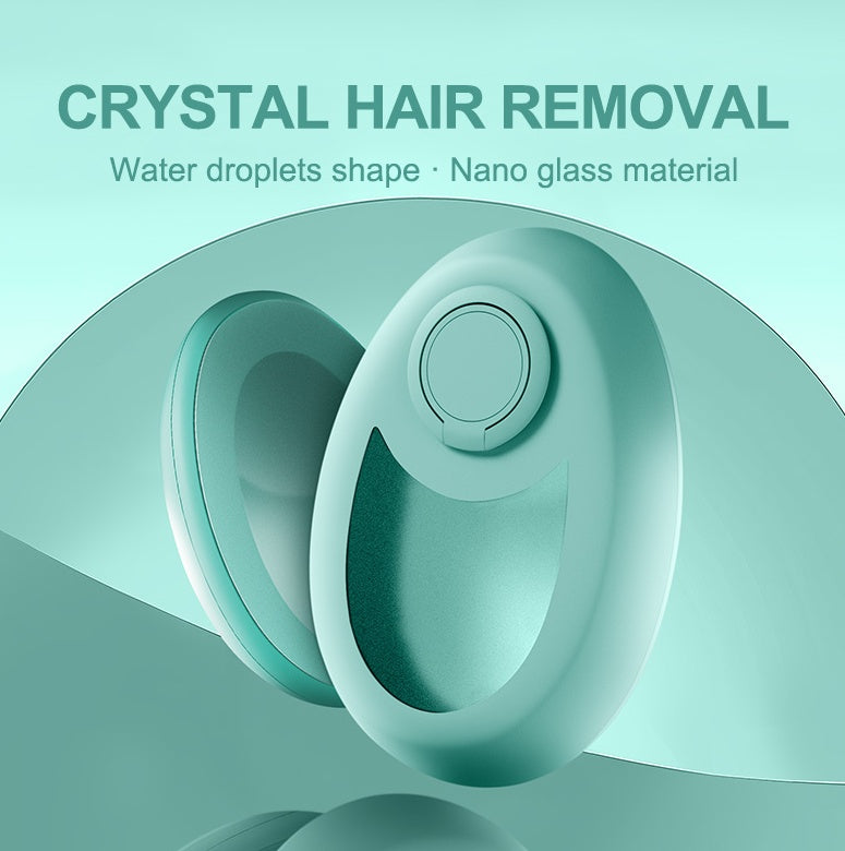 Crystal Hair Eraser - Painless Exfoliating Tool for Smooth Skin