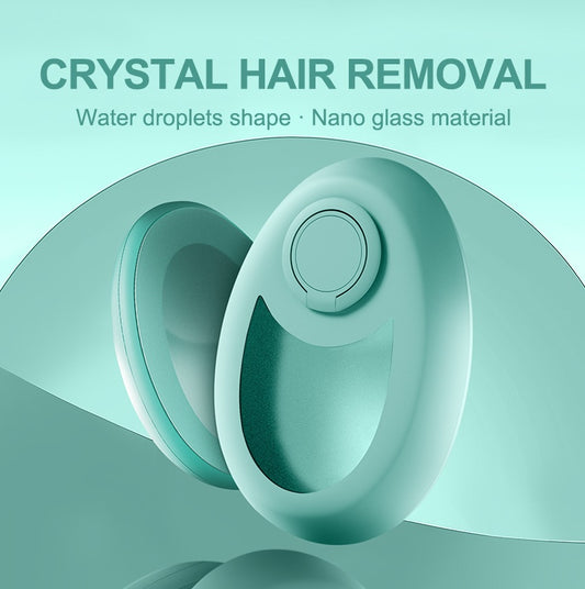 Crystal Hair Eraser - Painless Exfoliating Tool for Smooth Skin