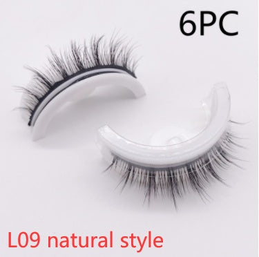 Reusable Natural Glue Free Eyelashes