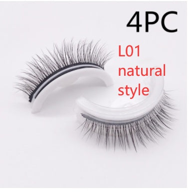Reusable Natural Glue Free Eyelashes