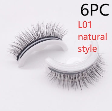 Reusable Natural Glue Free Eyelashes