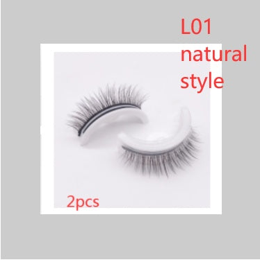 Reusable Natural Glue Free Eyelashes