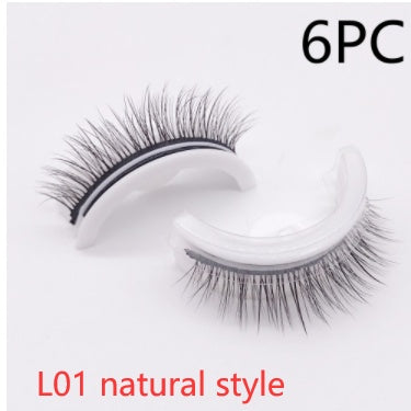 Reusable Natural Glue Free Eyelashes