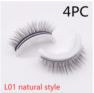 Reusable Natural Glue Free Eyelashes