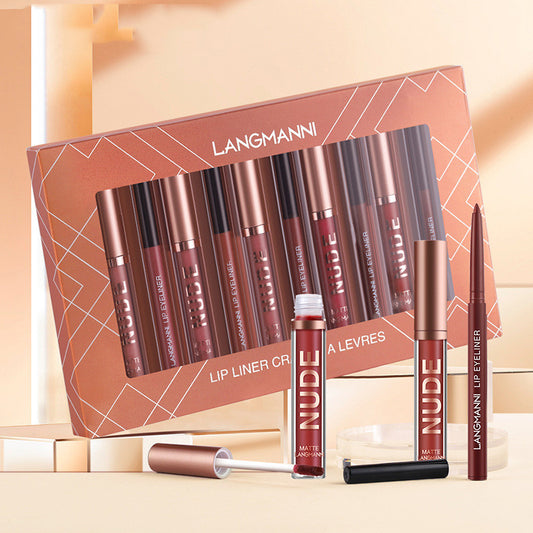 Lip Liner And Lipstick Set